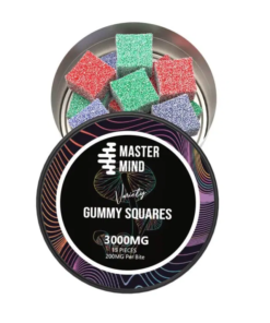 Master Mind Variety Gummy Squares (3000mg)